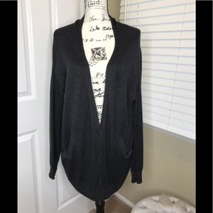 Black Lululemon cardigan sweater sz 12